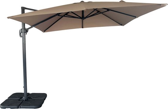 parasol met standaard, beste parasol, zweefparasol, hangparasol, terras parasol, balkon parasol, tuin parasol, schaduwdoek, House Nordic, Shadowline, Cane-Line, Alice's Garden, 2026, buitenzonwering