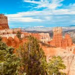 Rode hoodoos van Bryce Canyon National Park in Utah