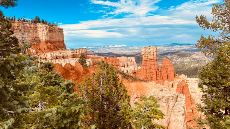 Rode hoodoos van Bryce Canyon National Park in Utah